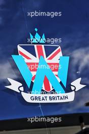Williams Racing logo. 30.06.2022. Formula 1 World Championship, Rd 10, British Grand Prix, Silverstone, England, Preparation Day.