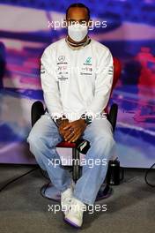 Lewis Hamilton (GBR) Mercedes AMG F1  in the FIA Press Conference. 30.06.2022. Formula 1 World Championship, Rd 10, British Grand Prix, Silverstone, England, Preparation Day.