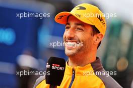 Daniel Ricciardo (AUS) McLaren. 30.06.2022. Formula 1 World Championship, Rd 10, British Grand Prix, Silverstone, England, Preparation Day.
