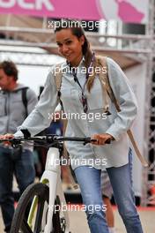Andrea Schlager (AUT) Journalist. 30.06.2022. Formula 1 World Championship, Rd 10, British Grand Prix, Silverstone, England, Preparation Day.
