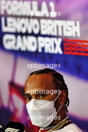 Lewis Hamilton (GBR) Mercedes AMG F1  in the FIA Press Conference. 30.06.2022. Formula 1 World Championship, Rd 10, British Grand Prix, Silverstone, England, Preparation Day.
