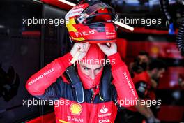 Carlos Sainz Jr (ESP) Ferrari. 29.07.2022. Formula 1 World Championship, Rd 13, Hungarian Grand Prix, Budapest, Hungary, Practice Day.