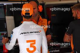 Daniel Ricciardo (AUS) McLaren. 29.07.2022. Formula 1 World Championship, Rd 13, Hungarian Grand Prix, Budapest, Hungary, Practice Day.