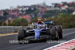 Nicholas Latifi (CDN) Williams Racing FW44. 29.07.2022. Formula 1 World Championship, Rd 13, Hungarian Grand Prix, Budapest, Hungary, Practice Day.