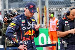 Max Verstappen (NLD) Red Bull Racing on the grid. 31.07.2022. Formula 1 World Championship, Rd 13, Hungarian Grand Prix, Budapest, Hungary, Race Day.