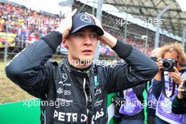 George Russell (GBR) Mercedes AMG F1 on the grid. 31.07.2022. Formula 1 World Championship, Rd 13, Hungarian Grand Prix, Budapest, Hungary, Race Day.
