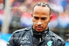 Lewis Hamilton (GBR) Mercedes AMG F1 on the grid. 31.07.2022. Formula 1 World Championship, Rd 13, Hungarian Grand Prix, Budapest, Hungary, Race Day.