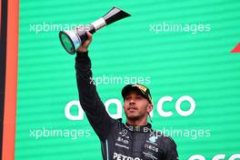 2nd place Lewis Hamilton (GBR) Mercedes AMG F1 W13. 31.07.2022. Formula 1 World Championship, Rd 13, Hungarian Grand Prix, Budapest, Hungary, Race Day.