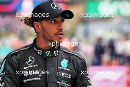 Lewis Hamilton (GBR) Mercedes AMG F1 in parc ferme. 31.07.2022. Formula 1 World Championship, Rd 13, Hungarian Grand Prix, Budapest, Hungary, Race Day.