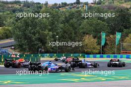 Fernando Alonso (ESP) Alpine F1 Team A522 at the start of the race. 31.07.2022. Formula 1 World Championship, Rd 13, Hungarian Grand Prix, Budapest, Hungary, Race Day.