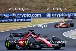 Charles Leclerc (MON) Ferrari F1-75.  31.07.2022. Formula 1 World Championship, Rd 13, Hungarian Grand Prix, Budapest, Hungary, Race Day.