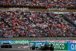 Sebastian Vettel (GER) Aston Martin F1 Team AMR22. 31.07.2022. Formula 1 World Championship, Rd 13, Hungarian Grand Prix, Budapest, Hungary, Race Day.