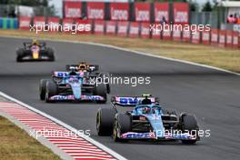 Esteban Ocon (FRA) Alpine F1 Team A522. 31.07.2022. Formula 1 World Championship, Rd 13, Hungarian Grand Prix, Budapest, Hungary, Race Day.