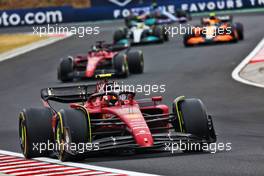 Carlos Sainz Jr (ESP) Ferrari F1-75. 31.07.2022. Formula 1 World Championship, Rd 13, Hungarian Grand Prix, Budapest, Hungary, Race Day.