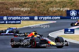 Max Verstappen (NLD) Red Bull Racing RB18. 31.07.2022. Formula 1 World Championship, Rd 13, Hungarian Grand Prix, Budapest, Hungary, Race Day.