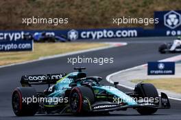 Lance Stroll (CDN) Aston Martin F1 Team AMR22. 31.07.2022. Formula 1 World Championship, Rd 13, Hungarian Grand Prix, Budapest, Hungary, Race Day.