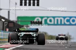 Lance Stroll (CDN) Aston Martin F1 Team AMR22. 31.07.2022. Formula 1 World Championship, Rd 13, Hungarian Grand Prix, Budapest, Hungary, Race Day.