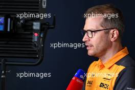 Andreas Seidl, McLaren Managing Director. 30.07.2022. Formula 1 World Championship, Rd 13, Hungarian Grand Prix, Budapest, Hungary, Qualifying Day.