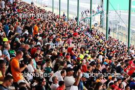 Circuit atmosphere - fans. 30.07.2022. Formula 1 World Championship, Rd 13, Hungarian Grand Prix, Budapest, Hungary, Qualifying Day.