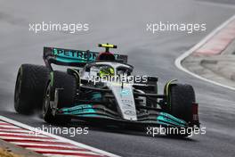 Lewis Hamilton (GBR) Mercedes AMG F1 W13. 30.07.2022. Formula 1 World Championship, Rd 13, Hungarian Grand Prix, Budapest, Hungary, Qualifying Day.
