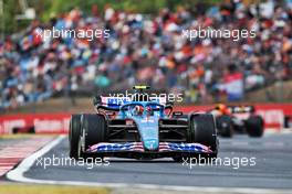 Esteban Ocon (FRA) Alpine F1 Team A522. 30.07.2022. Formula 1 World Championship, Rd 13, Hungarian Grand Prix, Budapest, Hungary, Qualifying Day.