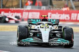Lewis Hamilton (GBR) Mercedes AMG F1 W13. 30.07.2022. Formula 1 World Championship, Rd 13, Hungarian Grand Prix, Budapest, Hungary, Qualifying Day.