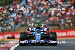 Esteban Ocon (FRA) Alpine F1 Team A522. 30.07.2022. Formula 1 World Championship, Rd 13, Hungarian Grand Prix, Budapest, Hungary, Qualifying Day.