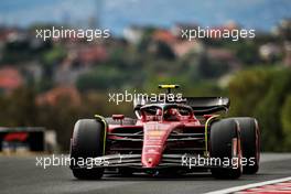 Carlos Sainz Jr (ESP) Ferrari F1-75. 30.07.2022. Formula 1 World Championship, Rd 13, Hungarian Grand Prix, Budapest, Hungary, Qualifying Day.