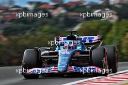 Fernando Alonso (ESP) Alpine F1 Team A522. 30.07.2022. Formula 1 World Championship, Rd 13, Hungarian Grand Prix, Budapest, Hungary, Qualifying Day.