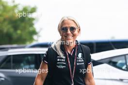 Angela Cullen (NZL) Mercedes AMG F1 Physiotherapist. 30.07.2022. Formula 1 World Championship, Rd 13, Hungarian Grand Prix, Budapest, Hungary, Qualifying Day.