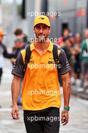 Daniel Ricciardo (AUS) McLaren. 31.07.2022. Formula 1 World Championship, Rd 13, Hungarian Grand Prix, Budapest, Hungary, Race Day.