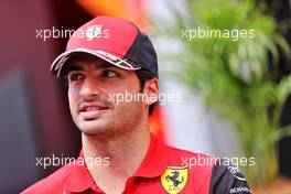 Carlos Sainz Jr (ESP) Ferrari. 28.07.2022. Formula 1 World Championship, Rd 13, Hungarian Grand Prix, Budapest, Hungary, Preparation Day.