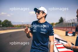 Nicholas Latifi (CDN) Williams Racing walks the circuit. 28.07.2022. Formula 1 World Championship, Rd 13, Hungarian Grand Prix, Budapest, Hungary, Preparation Day.