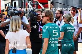 Sebastian Vettel (GER) Aston Martin F1 Team. 28.07.2022. Formula 1 World Championship, Rd 13, Hungarian Grand Prix, Budapest, Hungary, Preparation Day.