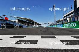 Circuit atmosphere - finish line. 28.07.2022. Formula 1 World Championship, Rd 13, Hungarian Grand Prix, Budapest, Hungary, Preparation Day.