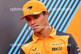 Lando Norris (GBR) McLaren. 28.07.2022. Formula 1 World Championship, Rd 13, Hungarian Grand Prix, Budapest, Hungary, Preparation Day.