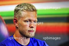 Kevin Magnussen (DEN) Haas F1 Team in the FIA Press Conference. 28.07.2022. Formula 1 World Championship, Rd 13, Hungarian Grand Prix, Budapest, Hungary, Preparation Day.