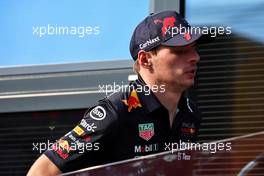 Max Verstappen (NLD) Red Bull Racing. 28.07.2022. Formula 1 World Championship, Rd 13, Hungarian Grand Prix, Budapest, Hungary, Preparation Day.