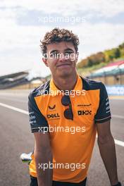 Lando Norris (GBR) McLaren rides the circuit. 28.07.2022. Formula 1 World Championship, Rd 13, Hungarian Grand Prix, Budapest, Hungary, Preparation Day.