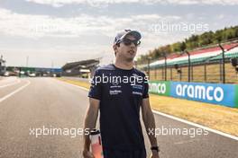 Nicholas Latifi (CDN) Williams Racing walks the circuit. 28.07.2022. Formula 1 World Championship, Rd 13, Hungarian Grand Prix, Budapest, Hungary, Preparation Day.