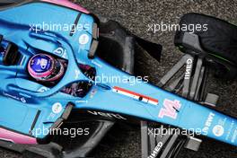 Fernando Alonso (ESP) Alpine F1 Team A522. 22.04.2022. Formula 1 World Championship, Rd 4, Emilia Romagna Grand Prix, Imola, Italy, Qualifying Day.