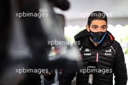Esteban Ocon (FRA), Alpine F1 Team  22.04.2022. Formula 1 World Championship, Rd 4, Emilia Romagna Grand Prix, Imola, Italy, Qualifying Day.