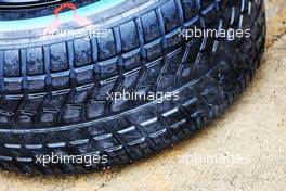 A wet Pirelli tyre. 22.04.2022. Formula 1 World Championship, Rd 4, Emilia Romagna Grand Prix, Imola, Italy, Qualifying Day.