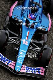 Fernando Alonso (ESP) Alpine F1 Team A522. 22.04.2022. Formula 1 World Championship, Rd 4, Emilia Romagna Grand Prix, Imola, Italy, Qualifying Day.