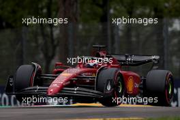 Charles Leclerc (MON) Ferrari F1-75. 22.04.2022. Formula 1 World Championship, Rd 4, Emilia Romagna Grand Prix, Imola, Italy, Qualifying Day.