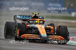Lando Norris (GBR) McLaren MCL36. 22.04.2022. Formula 1 World Championship, Rd 4, Emilia Romagna Grand Prix, Imola, Italy, Qualifying Day.