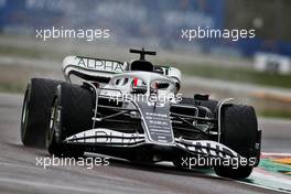 Pierre Gasly (FRA) AlphaTauri AT03. 22.04.2022. Formula 1 World Championship, Rd 4, Emilia Romagna Grand Prix, Imola, Italy, Qualifying Day.