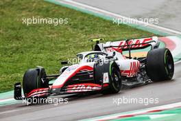 Mick Schumacher (GER) Haas VF-22. 22.04.2022. Formula 1 World Championship, Rd 4, Emilia Romagna Grand Prix, Imola, Italy, Qualifying Day.