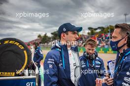 Nicholas Latifi (CDN) Williams Racing on the grid. 24.04.2022. Formula 1 World Championship, Rd 4, Emilia Romagna Grand Prix, Imola, Italy, Race Day.
