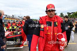 Carlos Sainz Jr (ESP) Ferrari F1-75. 24.04.2022. Formula 1 World Championship, Rd 4, Emilia Romagna Grand Prix, Imola, Italy, Race Day.